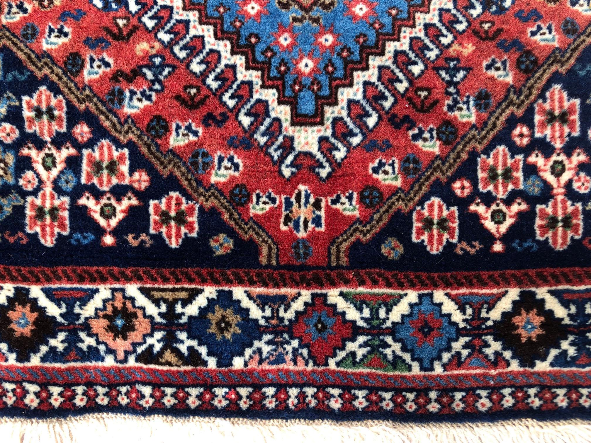 Persischer Yalameh-Teppich-Läufer im Angebot 4