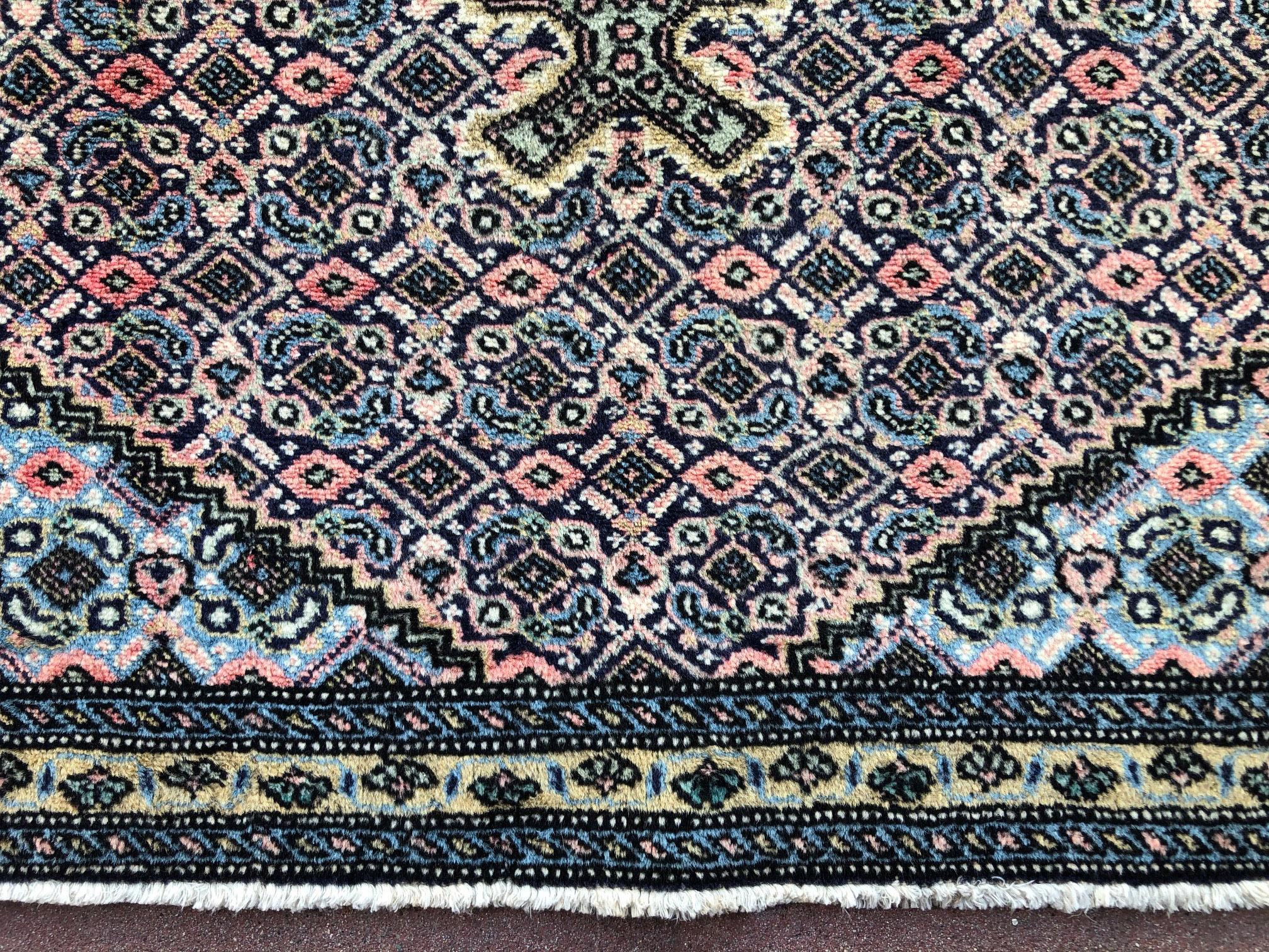 Persian Hand Knotted Medallion Ardabil Rug 1