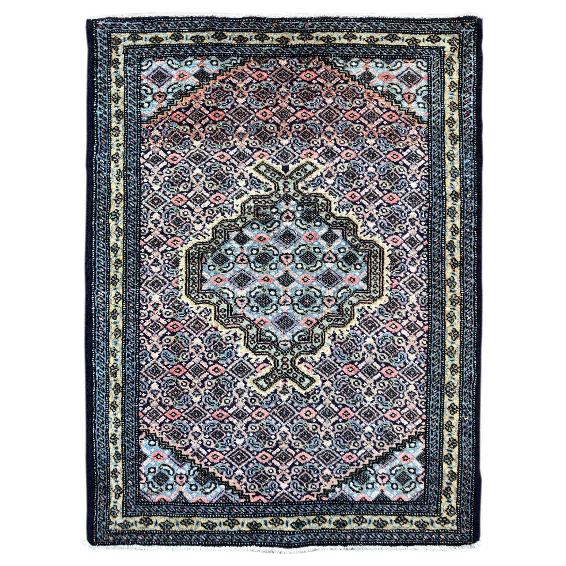 Persian Hand Knotted Medallion Ardabil Rug