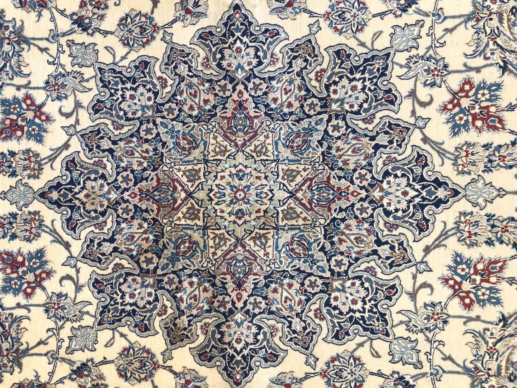 blue persian rugs
