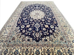 Persian Blue Nain Rug