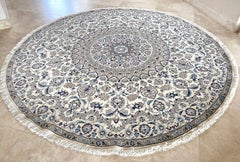 Persian Nain Rug Round