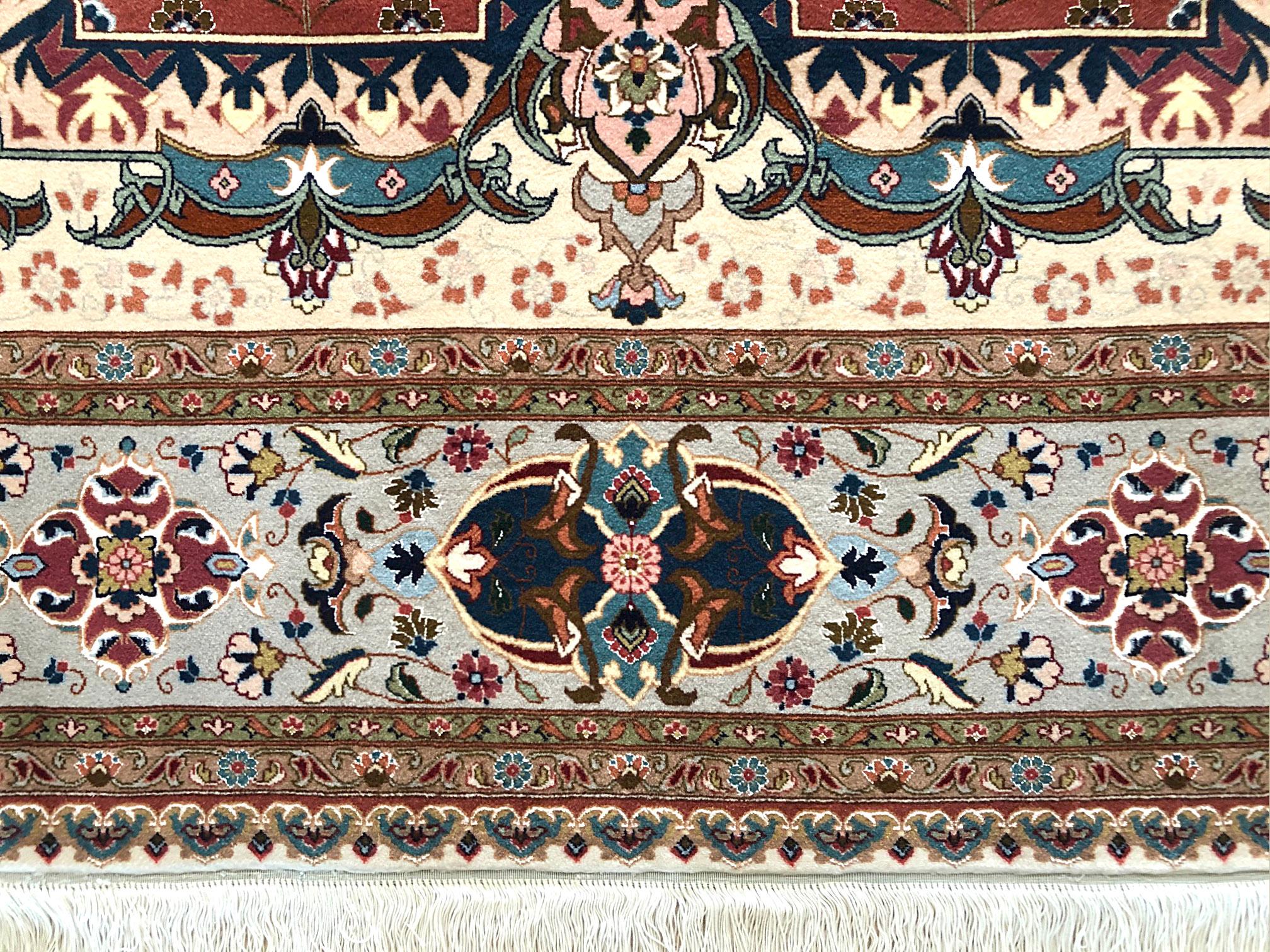 Persian Tabriz Rug For Sale 6