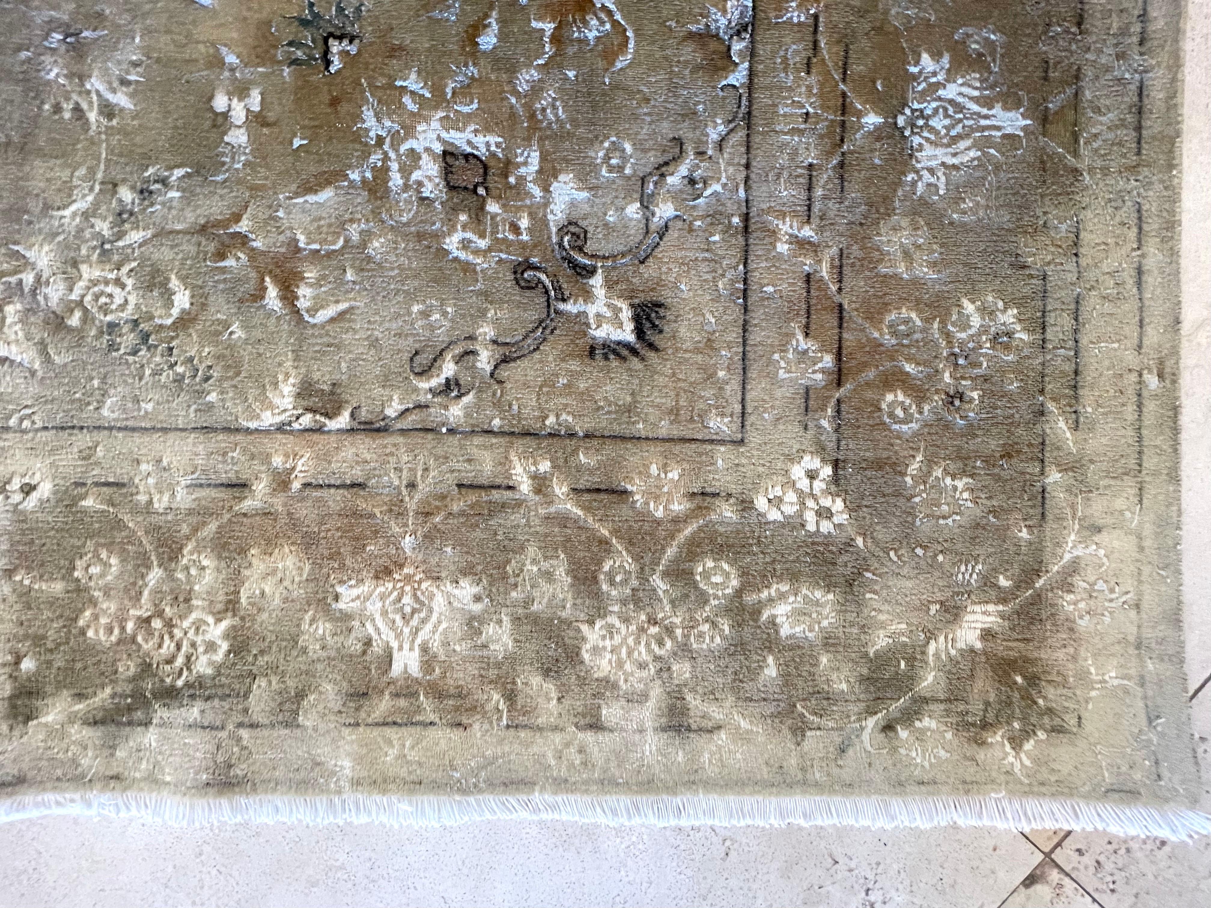Alfombra Persa Tabriz Floral en venta 1