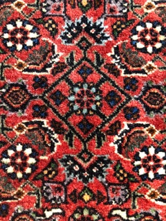 Persian Herati Bijar Round Rug