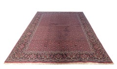 Persian Herati Design Bijar Rug