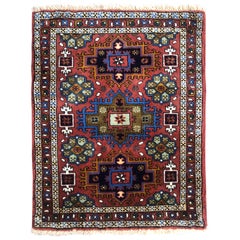 Persian Hand Knotted Tribal Design Medallion Ardabil Rug