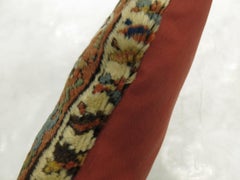 Persian Heriz Bolster Rug Pillow