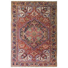 Persian Heriz Carpet, circa 1940