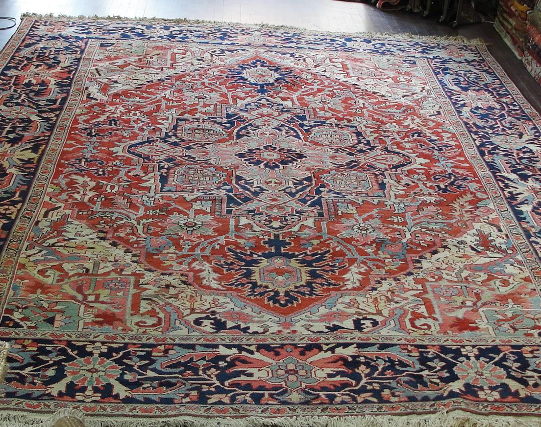 Persian Heriz Carpet, Incredible Colors 2