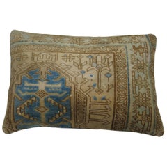 Persian Heriz Lumbar Rug Pillow