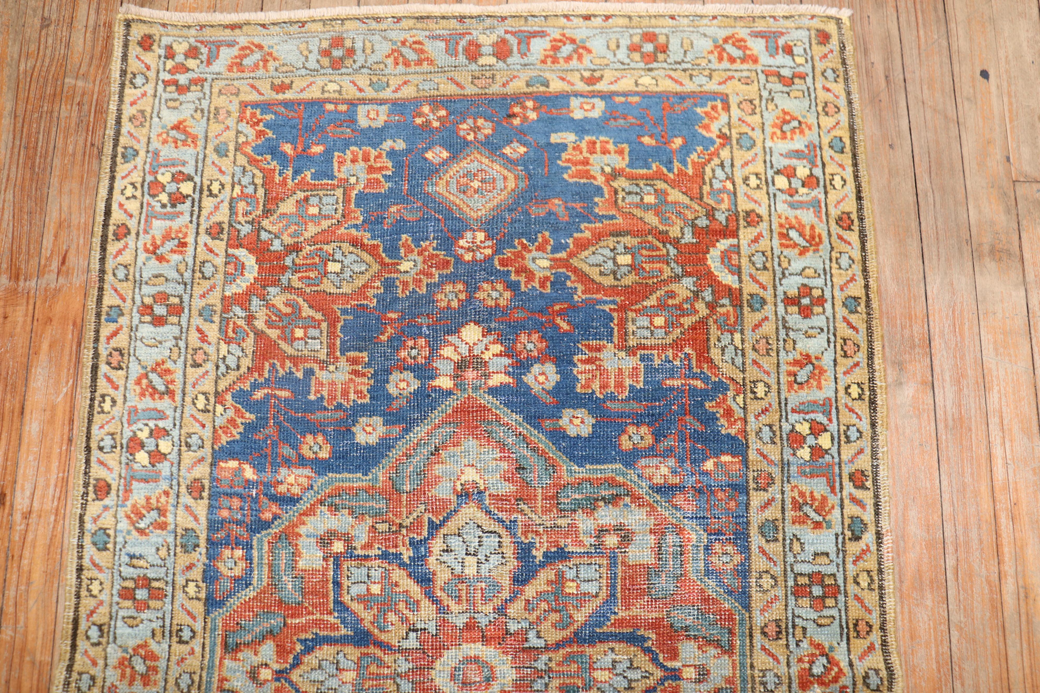 20th Century Persian Heriz Rug For Sale