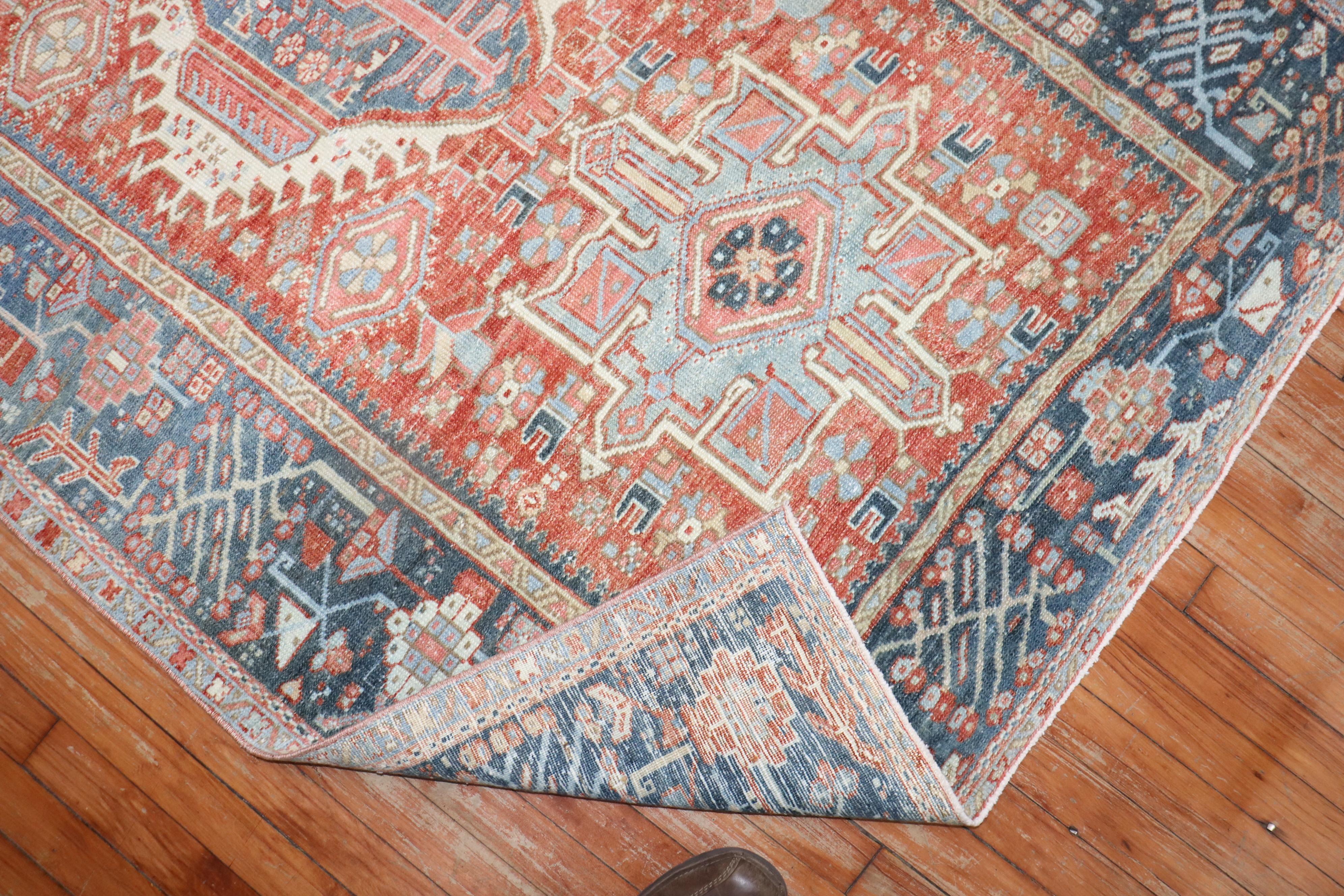 Persian Heriz  Rug In Good Condition For Sale In New York, NY