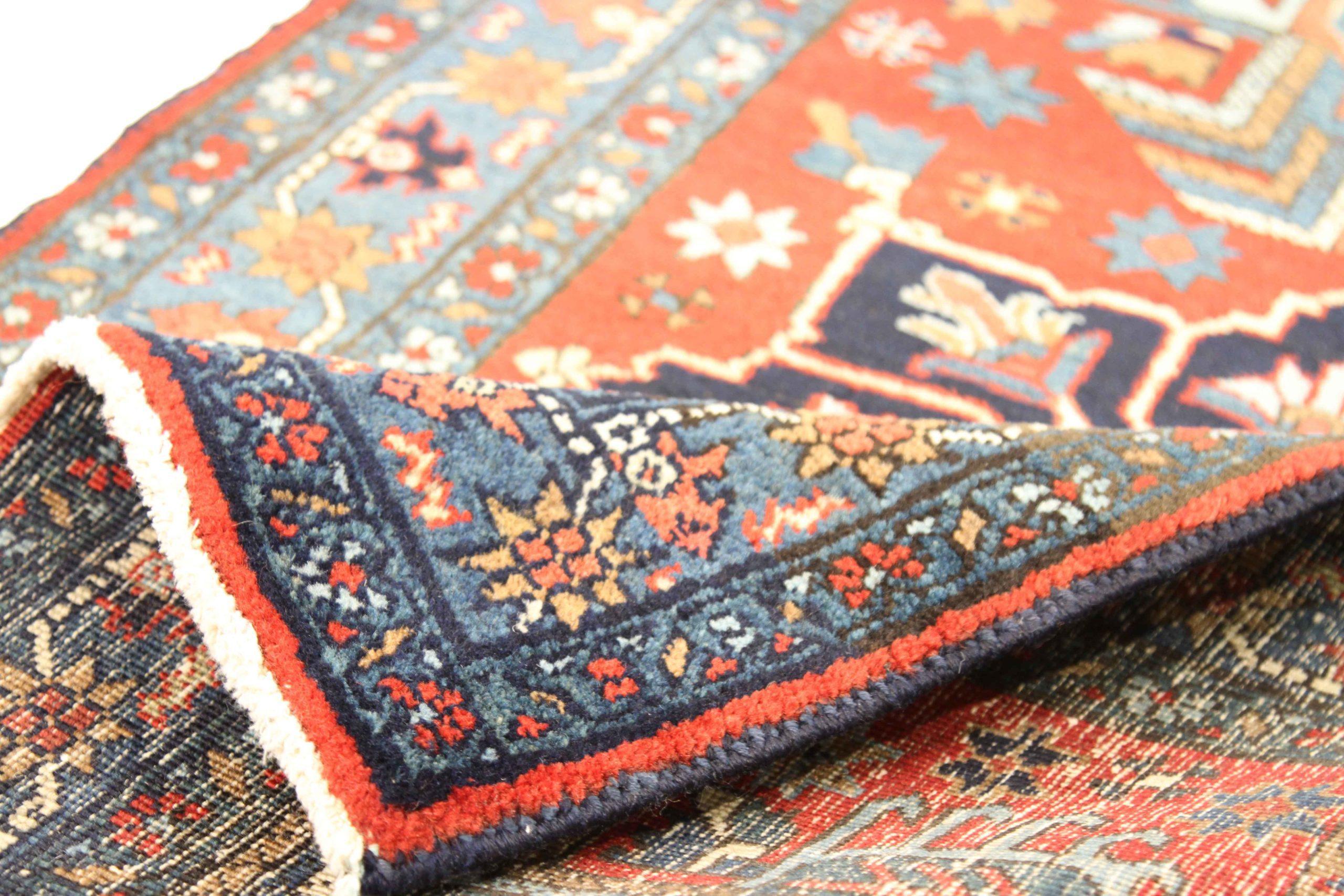 Alfombra Persa Heriz Circa 1880 - 54062 Asiático en venta