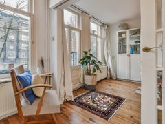 Persian Heriz Small Rug - Peacock Design