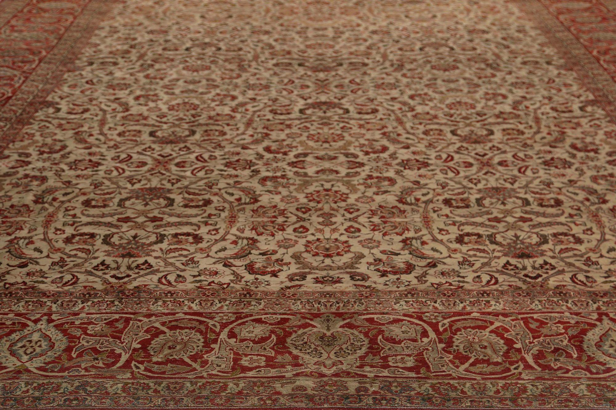 Discover the elegance of Persian Isfahan featuring Over Size Rug in Circa 1910. Designed with Wool and IvoryRed, this exclusive design is perfect for enhancing your space.