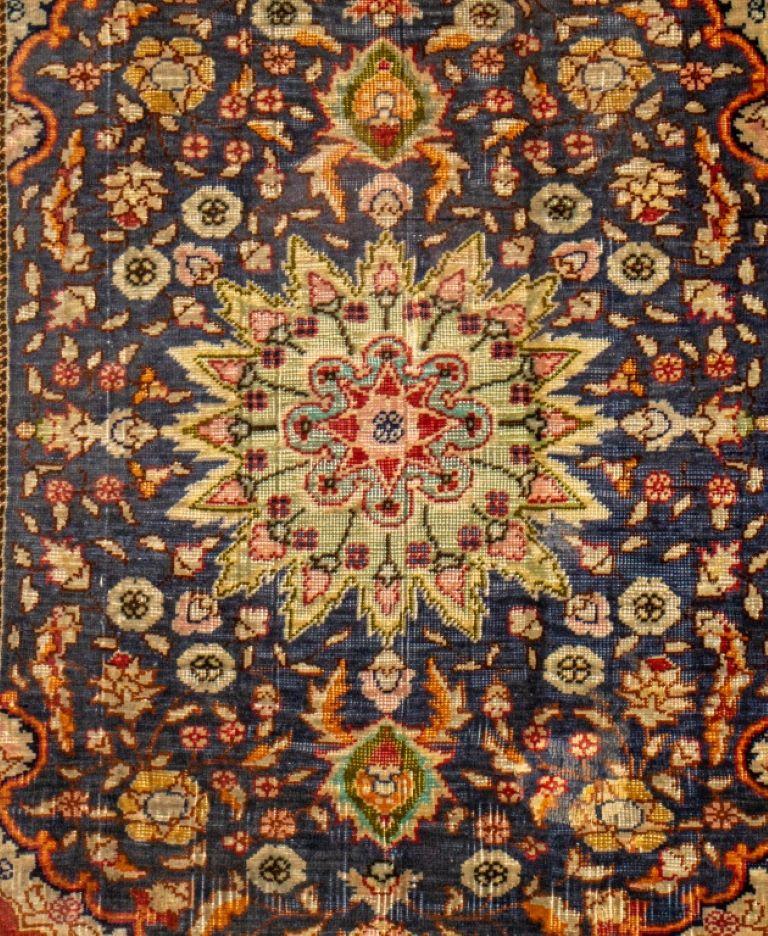 Persian Isfahan Rug, with silk warp.

Dealer: S138XX