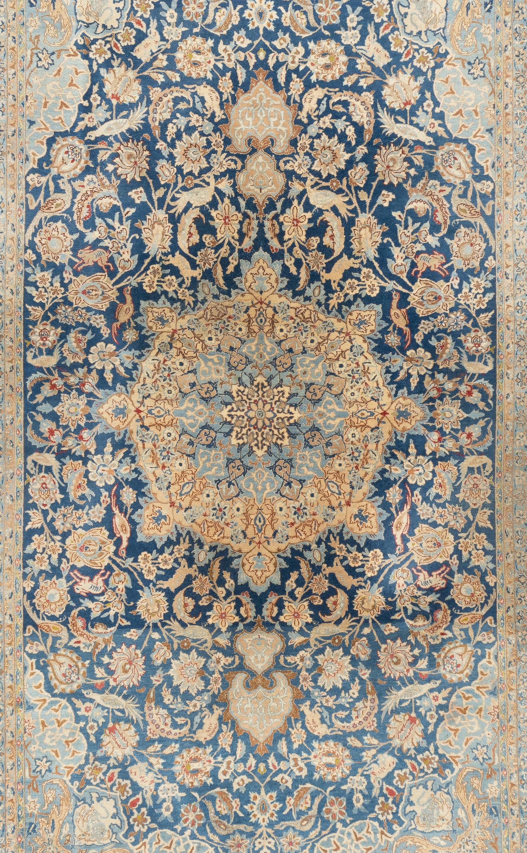 Persischer Isfahan Teppich 5'3