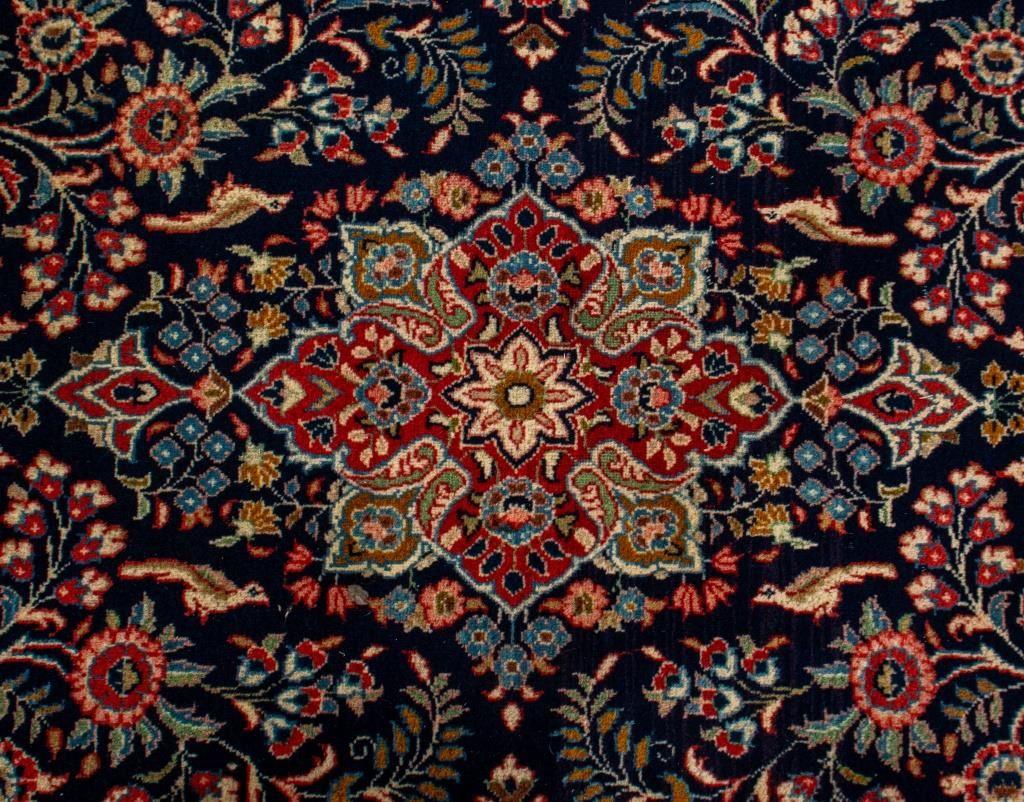Wool Persian Isfahan Rug 7.5' x 4' For Sale