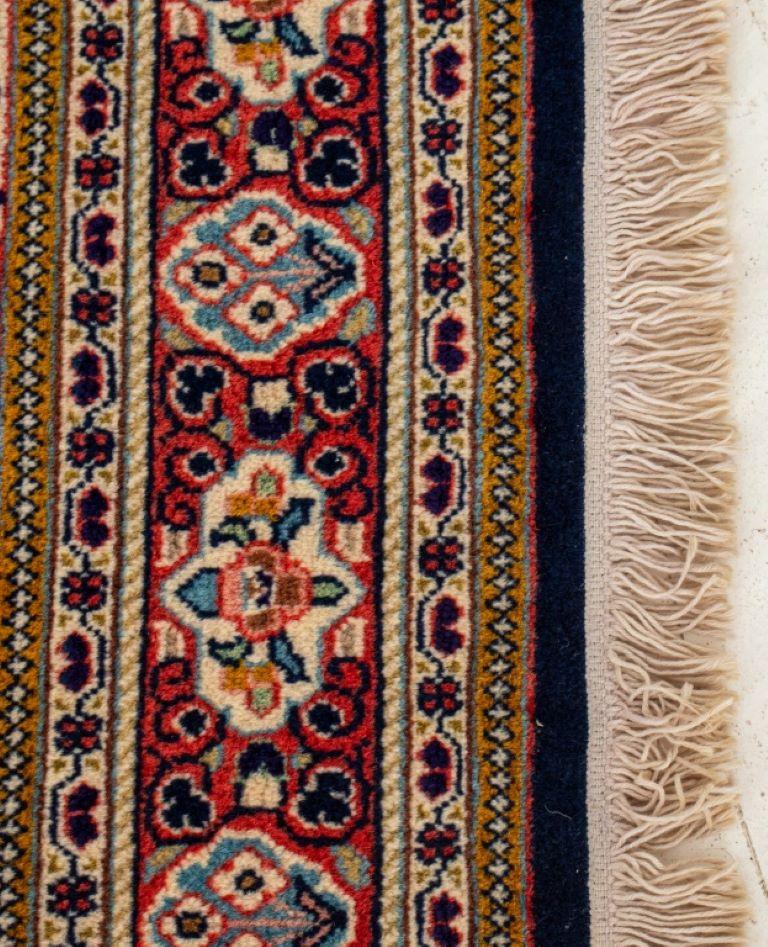 Persian Isfahan Rug 7.5' x 4' For Sale 1