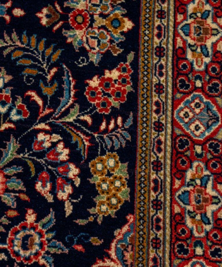 Persian Isfahan Rug 7.5' x 4' For Sale 3