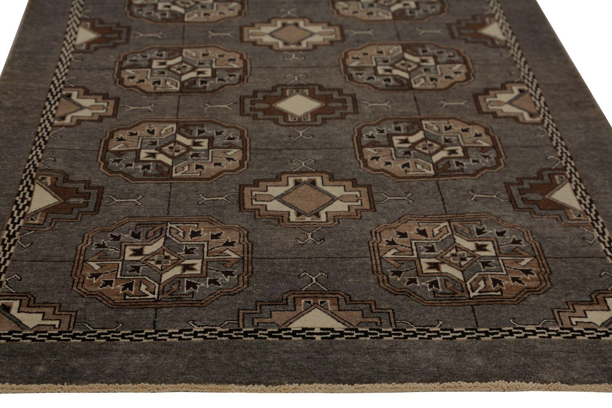 Persischer Isfahan Small Teppich - Wolle Brown Design - 97090 (Irakisch) im Angebot