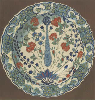 Persian Iznik-Style Faience Plate, Floral Design, Julius Lessing, Berlin 1890, view 3
