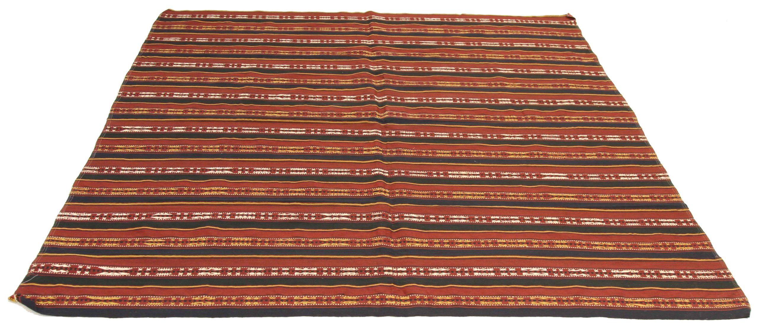 Discover the elegance of Persian Jajim featuring beautiful craftsmanship in Circa 1880. Designed with meticulous attention to detail, this exclusive design is perfect for enhancing your space.