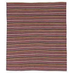 Tappeto persiano Jajim Small Design 1910 - Lana Avorio Rosa Rosso Giallo - 91550