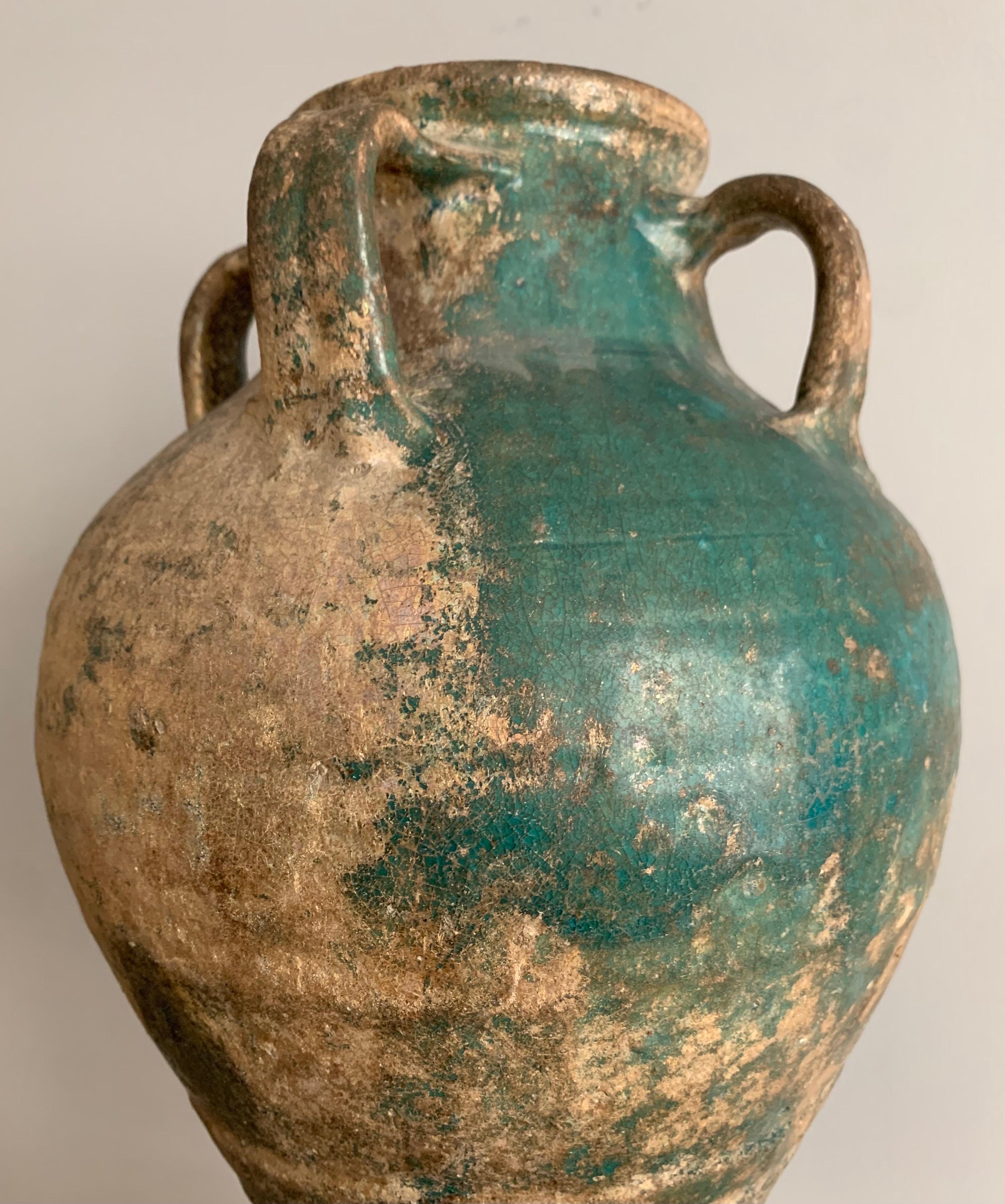Terracotta Persian Jar 10th-14th century  For Sale