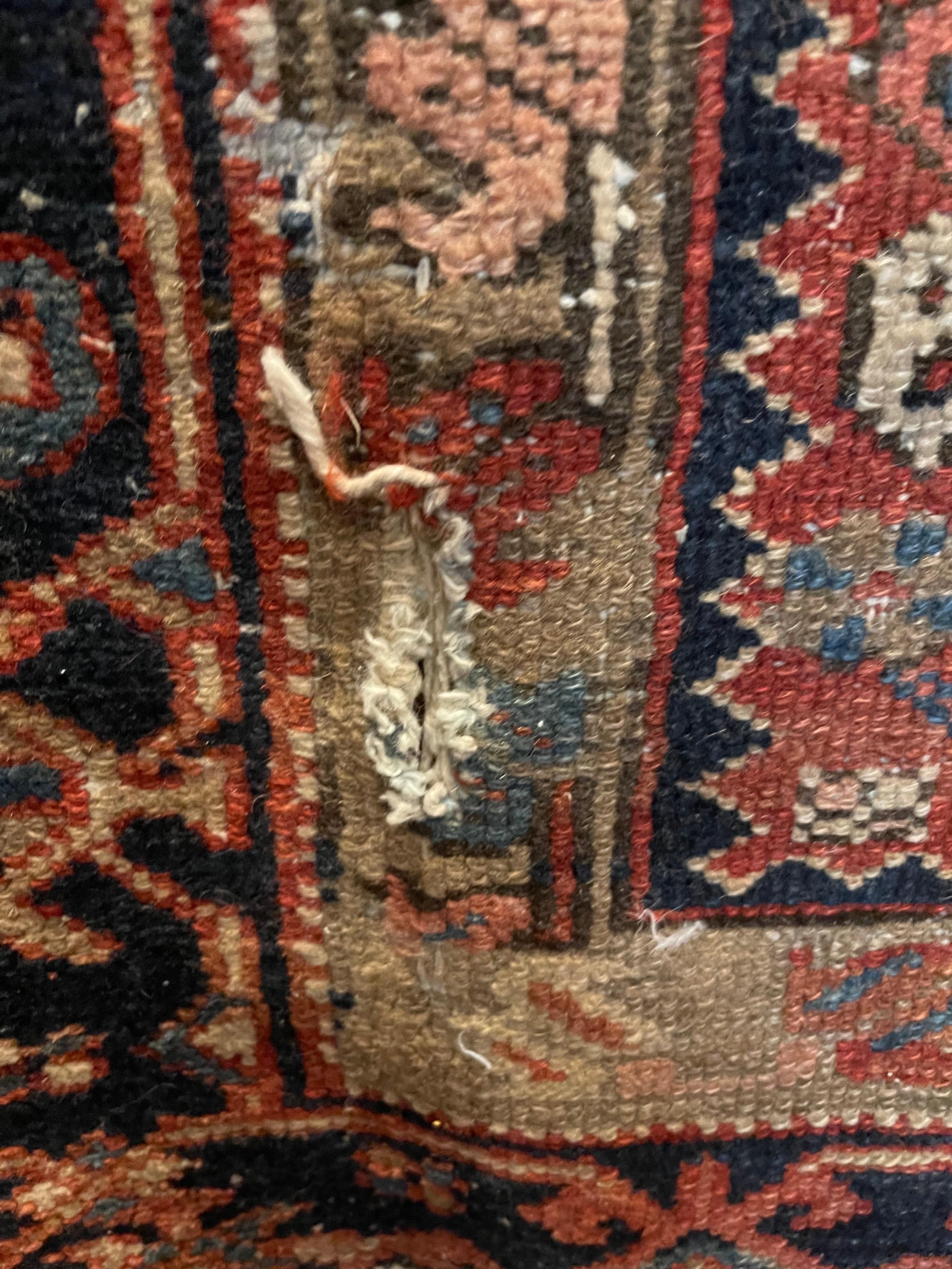 Persian Karaja Design Area Rug, Early 20th Century For Sale 12