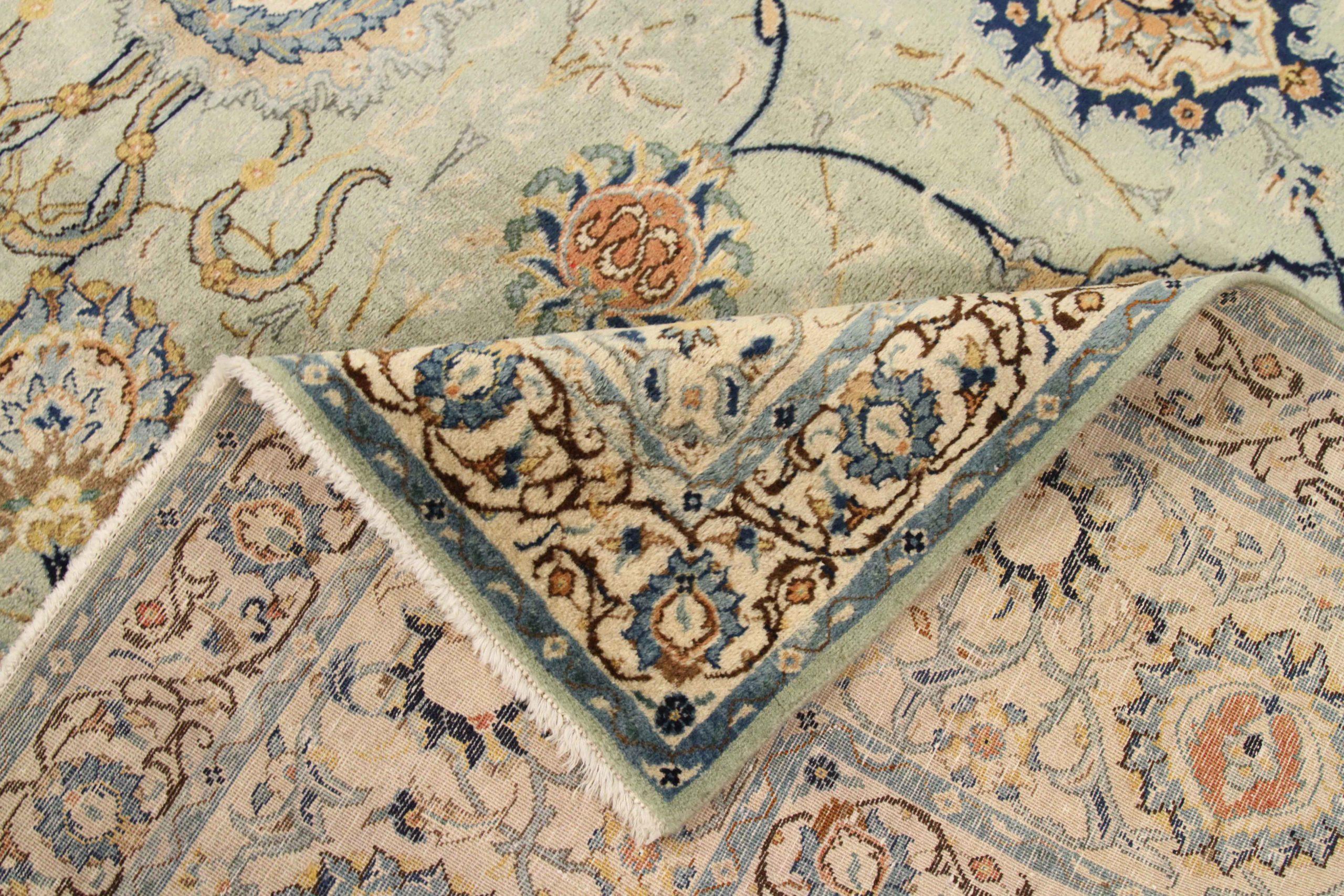Persische Kashan-Teppiche - 10760 im Zustand „Hervorragend“ im Angebot in Dallas, TX