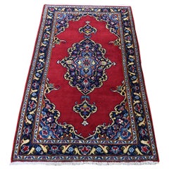 Persian Kashan Excellent Condition Hand Knotted Pure Wool Oriental Rug