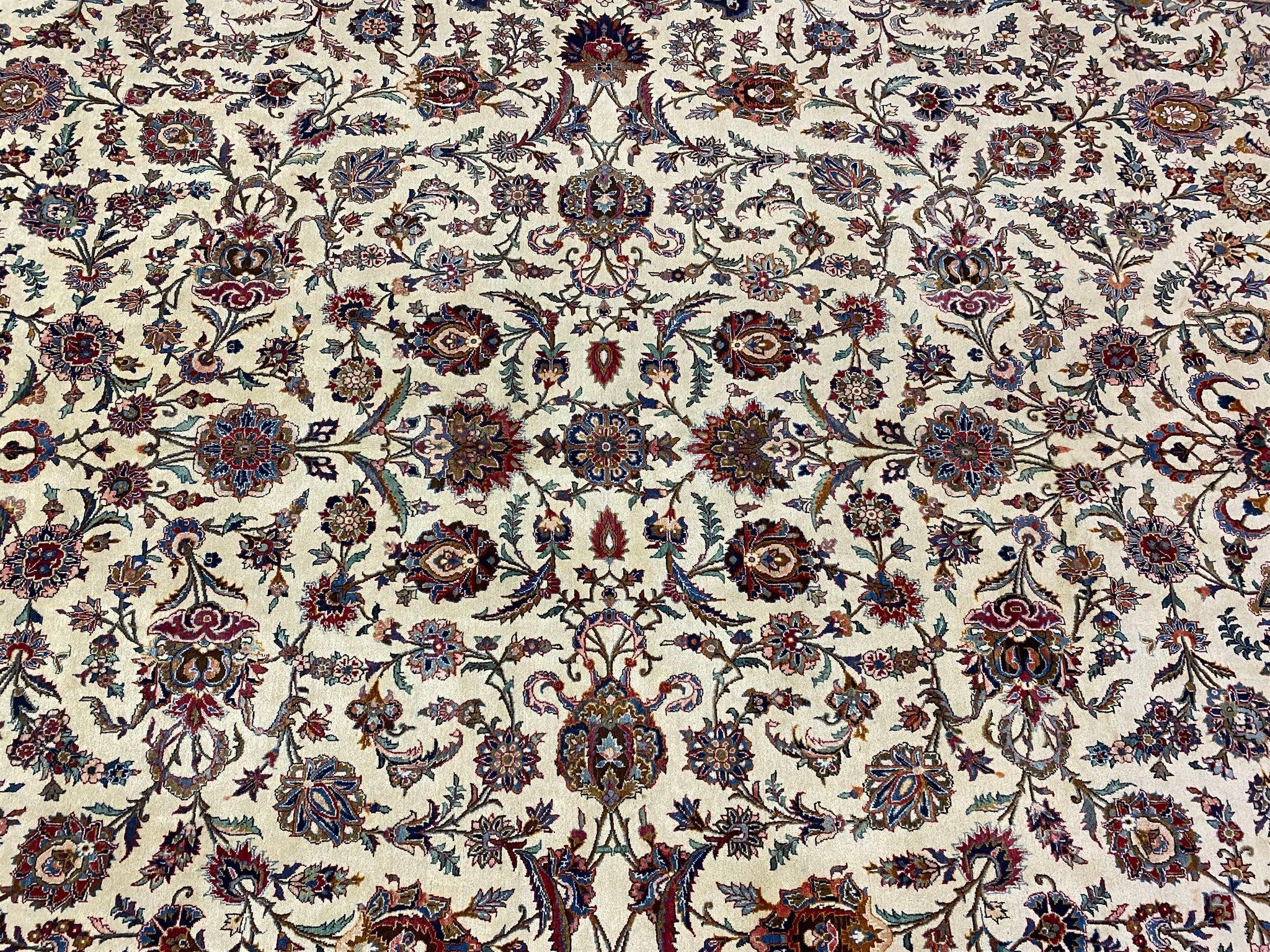 Wool Persian Kashan Rug - 16'-7