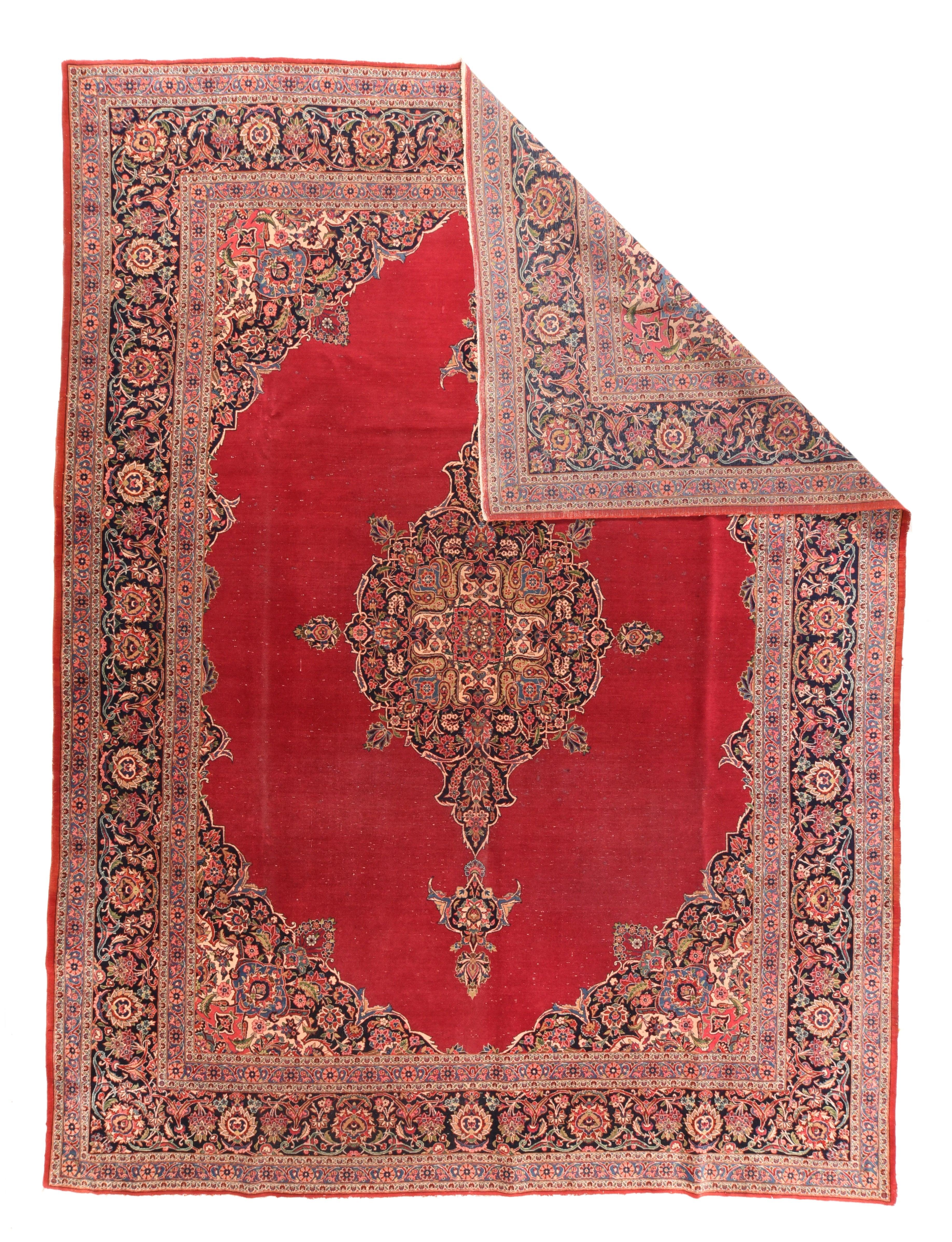 Persischer Kashan-Teppich 9'0