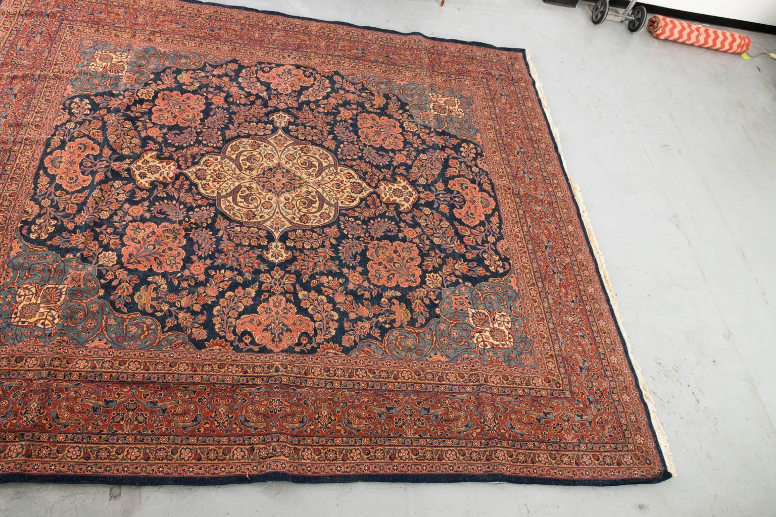 Antique Caucasian Rug For Sale 12