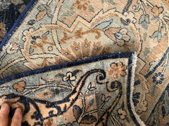 Antique Persian Kashan Rug