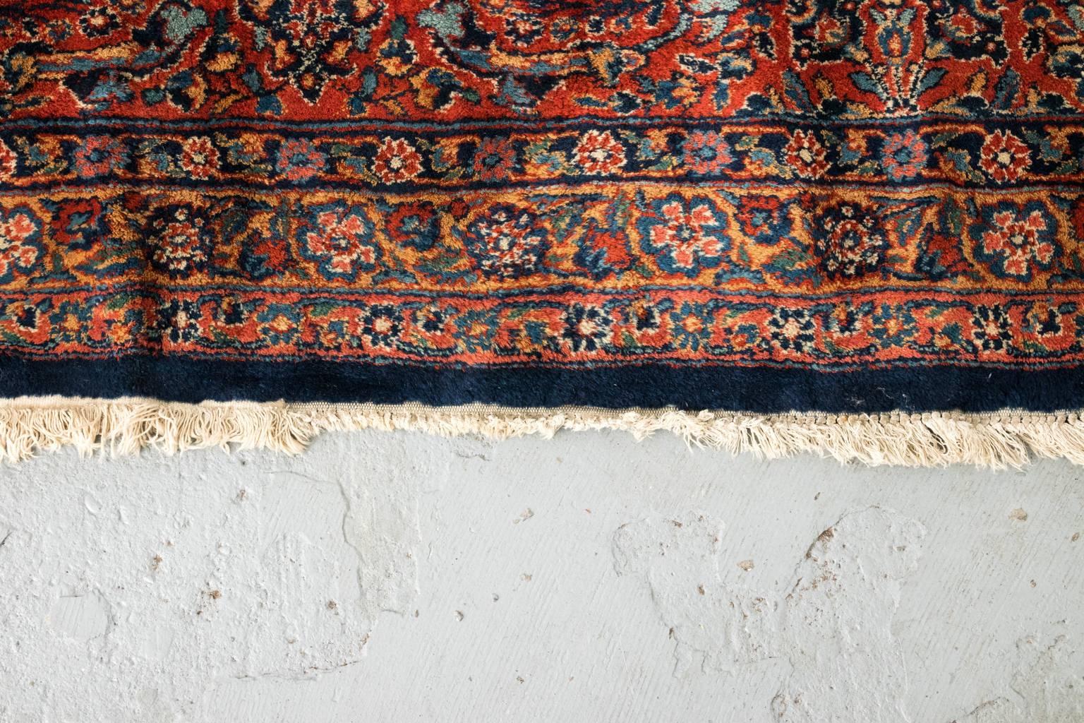 Silk Antique Caucasian Rug For Sale