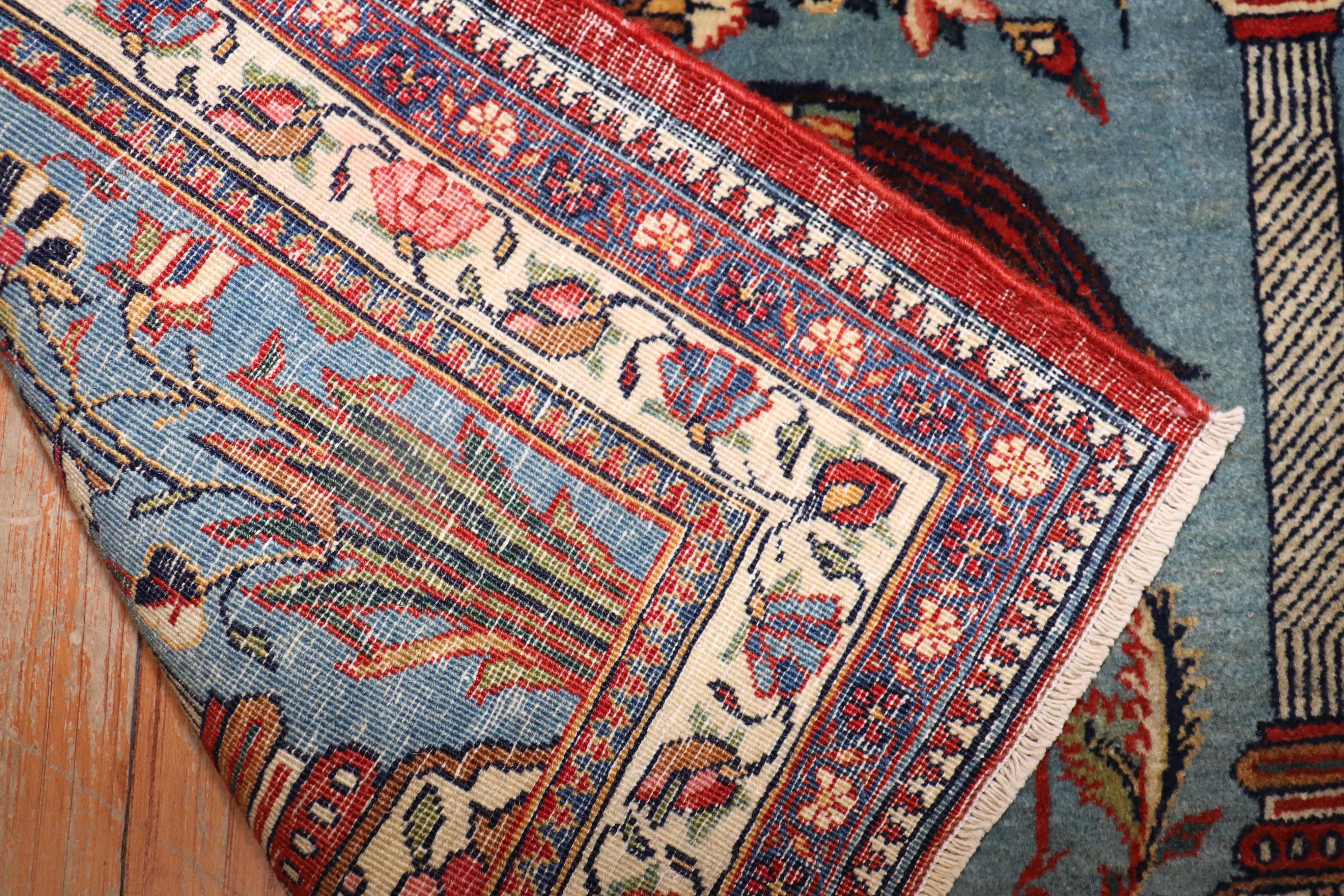 Persischer Kashan-Teppich (Wolle) im Angebot