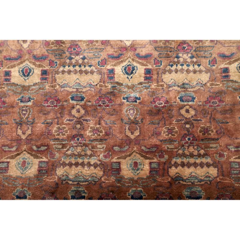 Persischer Kashan Kleiner Teppich - Wolle Rot Design - 94544 (20. Jahrhundert) im Angebot