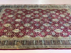 Persian Kashan Style Rug, circa 1990