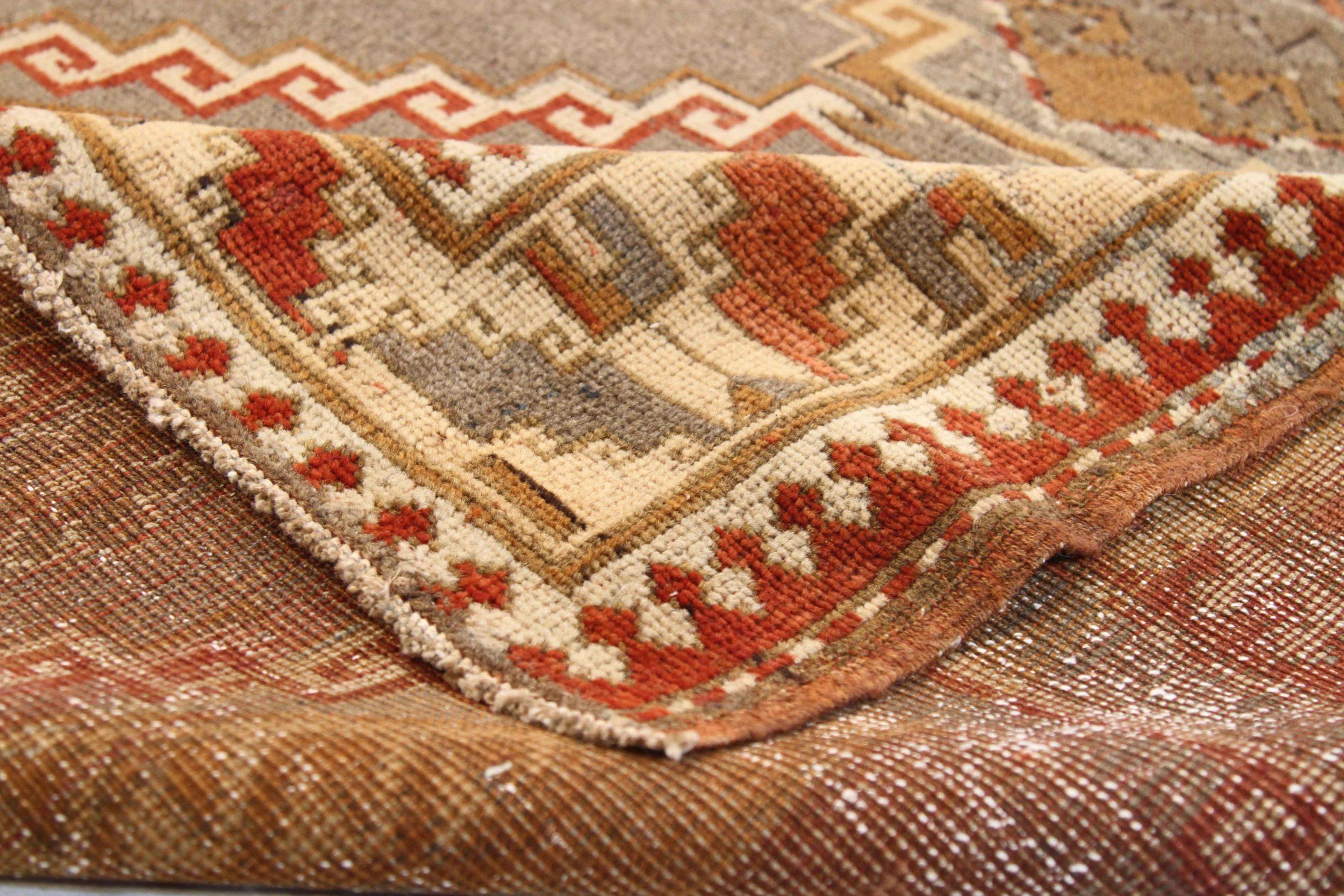 Persian Kazak Area Rugs - 51893 In Excellent Condition For Sale In Dallas, TX