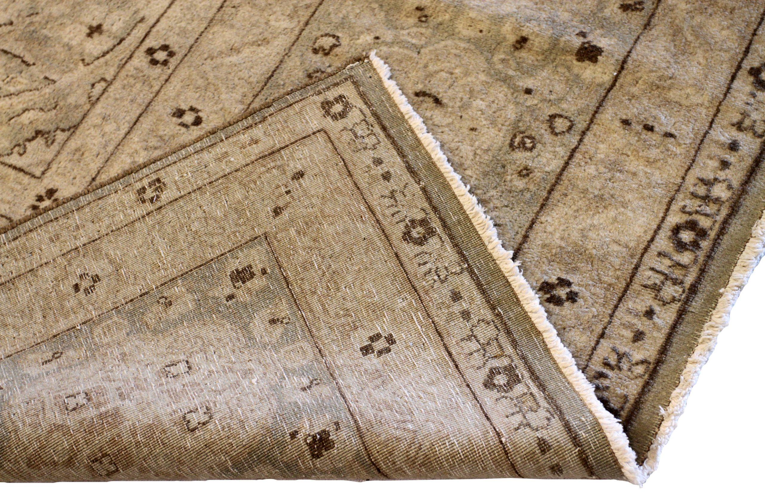 Tapis de Kerman persans - 12871 Excellent état - En vente à Dallas, TX