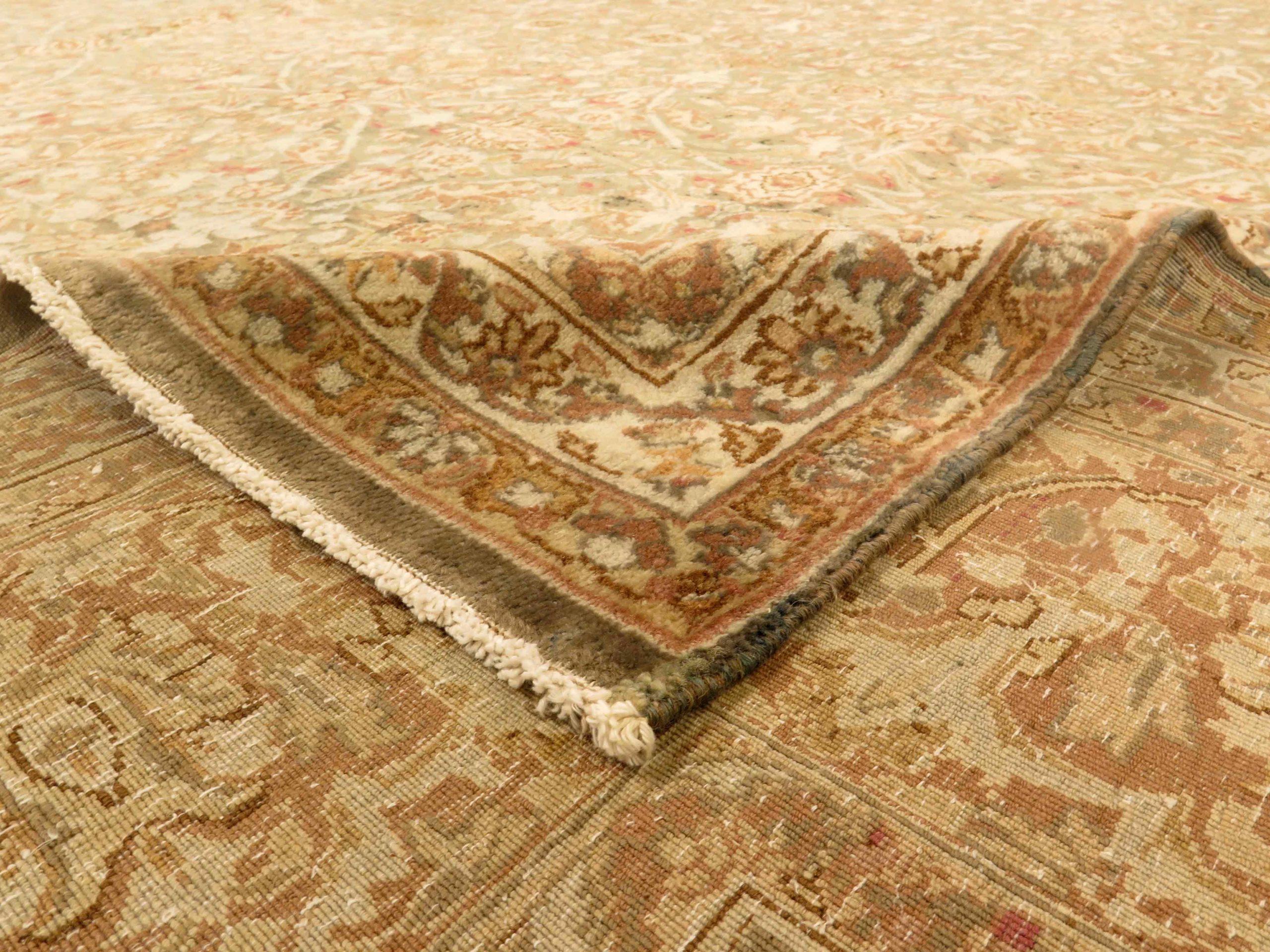 Persian Kerman Area Rugs - 12877 In Excellent Condition For Sale In Dallas, TX