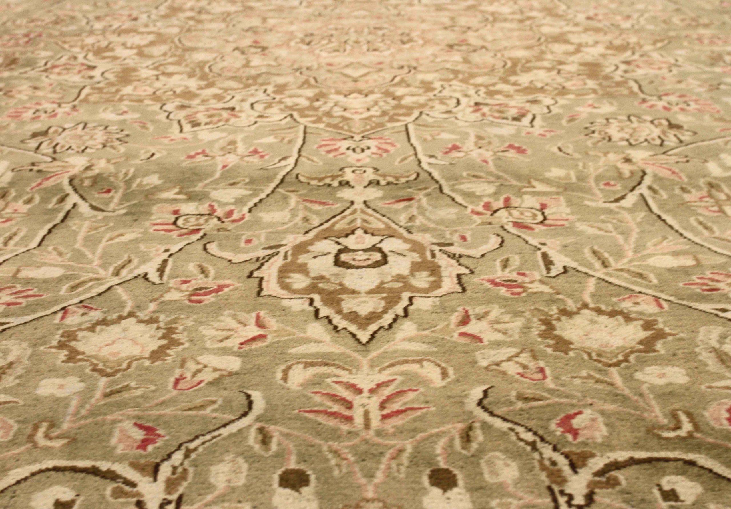 Tappeti persiani Kerman Circa 1880 - 52012 In condizioni ottime in vendita a Dallas, TX