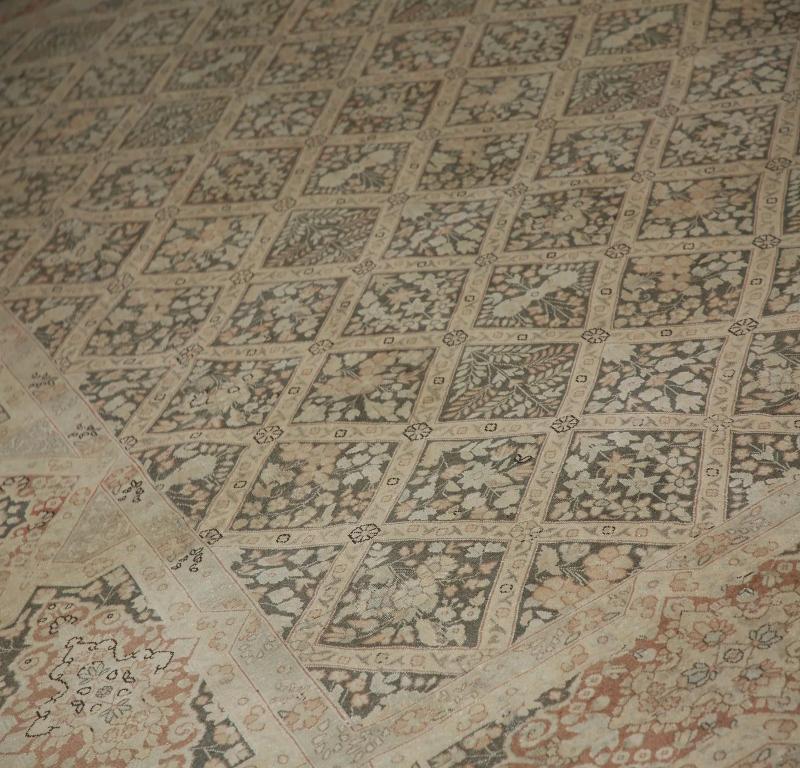 Scopri l'eleganza dei tappeti persiani Kerman. Progettato con una meticolosa attenzione ai dettagli, questo design esclusivo è perfetto per valorizzare il tuo spazio.