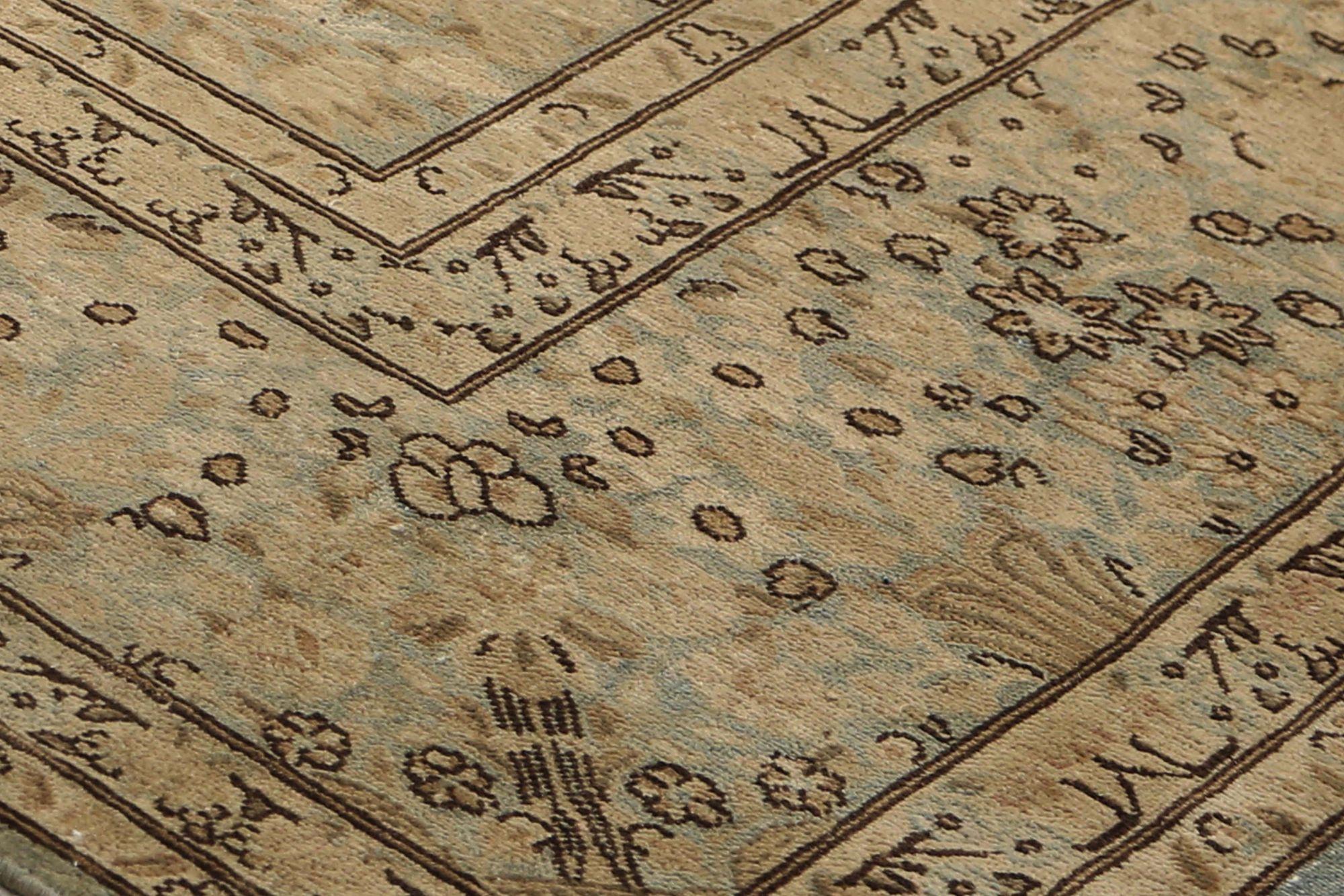 Iracheno Tappeti persiani Kerman - Lana Avorio Taupe Design - 97404 in vendita