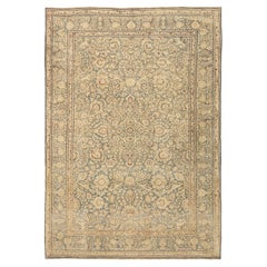 Tappeto persiano Kerman Small - Lana Marrone Avorio Design - 92141