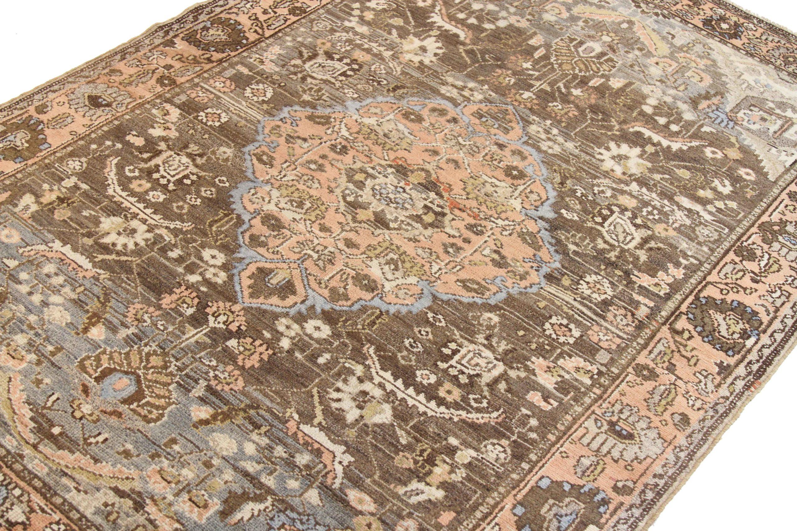 Asian Persian Khamseh Area Rugs - 51876 For Sale