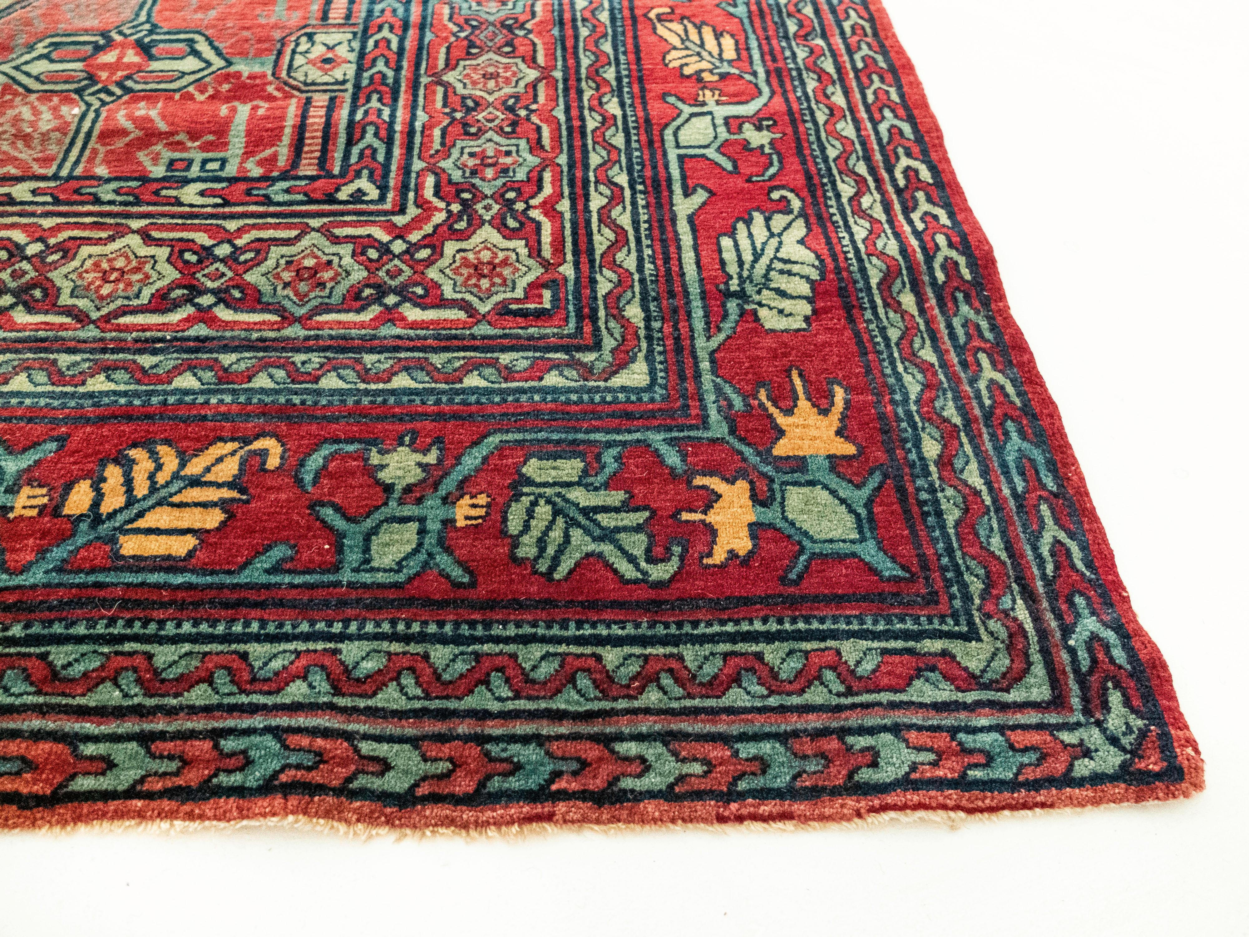 Asian Khorasan Rug Antique c. 1880s For Sale